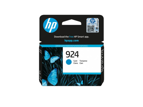 HP Tinte 924 4K0U3NE Cyan bis zu 400 Seiten