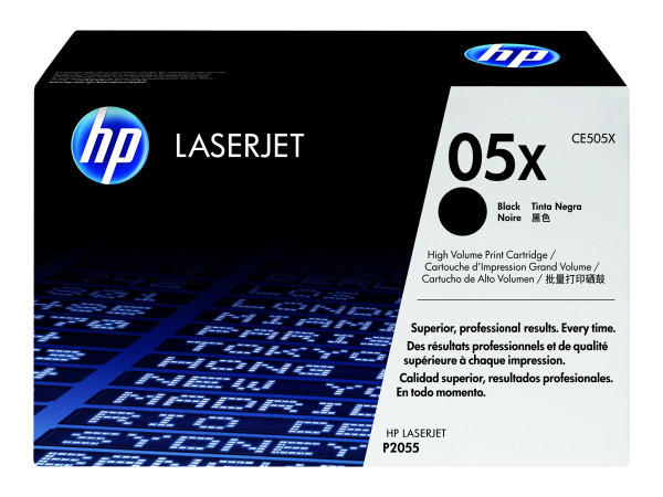 Toner HP CE505X, ca. 6500 Seiten