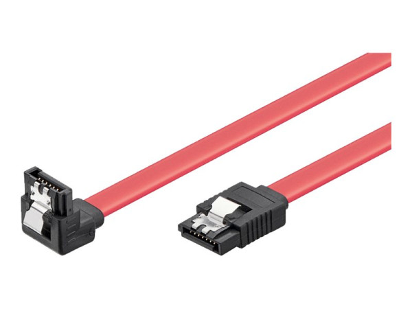 Kabel SATA HD 50cm intern mit Schnappverschluss, gewinkelt