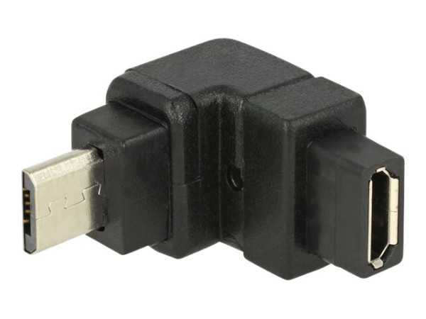 DeLOCK Adapter USB micro-B Stecker > Buc schwarz,