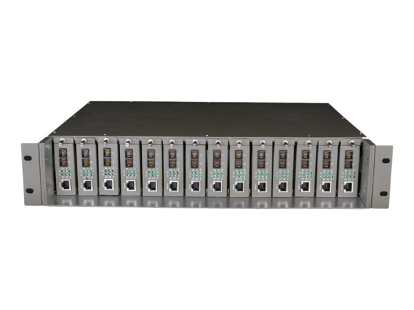 TP-LINK TL-MC1400 2 HE 14-Schacht-Rackmount-Chassis für