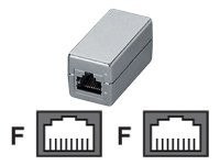 RJ45 Kupplung equip 1-1 Cat6 geschirmt