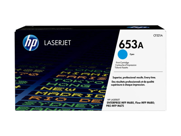Hewlett-Packard Toner cyan CF321A Toner Cyan 16500 Blatt