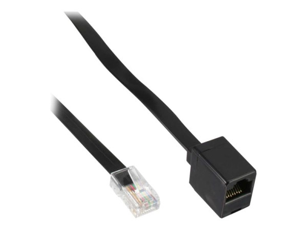 InLine® ISDN-Verlängerung, RJ45 (8P8C) Stecker / Buchse, 6m