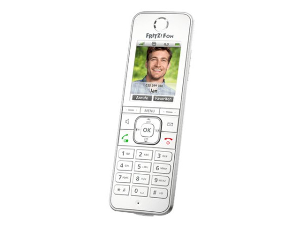 AVM FRITZ!Fon C6 weiß, Mobilteil mit Ladeschale VoIP