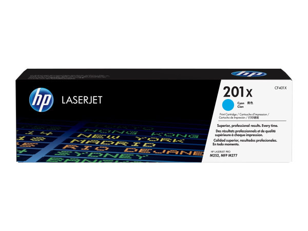 HP 201X - Tonereinheit - Cyan / Zyan - 2300 Seiten