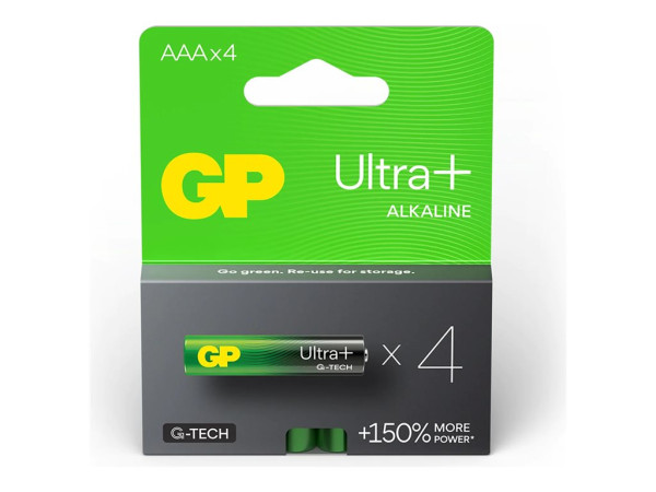 GP Batteries Ultra Plus Alkaline Batterie AAA Micro