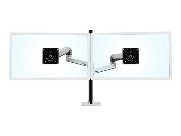 Ergotron LX Dual Monitor Arm alu