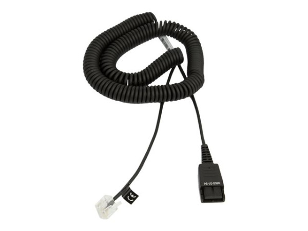 Headsets Jabra Anschlusskabel QD auf Spezial Stecker RJ45