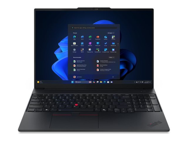 Lenovo ThinkPad E16 AMD G3 (21ST004GGE) (schwarz, AMD Ryzen