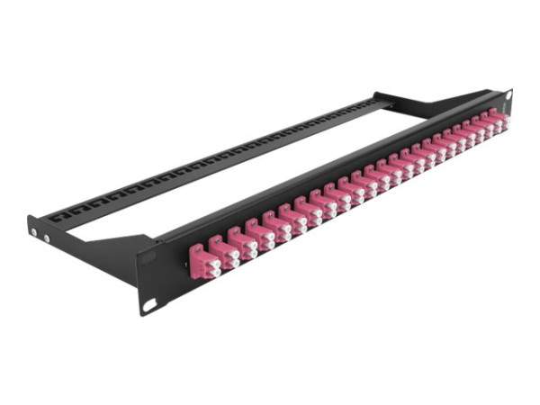 DeLOCK Delock 19" LWL Patchpanel 24 Port LC vt 43390