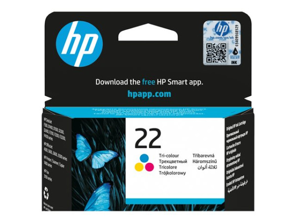 HP Tinte dreifarbig Nr. 22 (C9352A) (Retail)