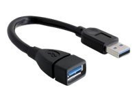 Speichermedien DeLOCK Kabel USB 3.0 Verlängerung, A/A 15cm