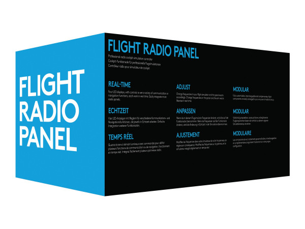 Logitech Logi G Saitek PRO Flight Radio Panel