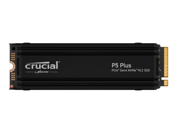 Crucial P5 Plus 2 TB mit Kühlkörper (PCIe 4.0 x4, NVMe, M.2