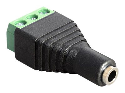 Adapter Delock Terminalblock 3Pin -> 3,5mm Klinke Buchse