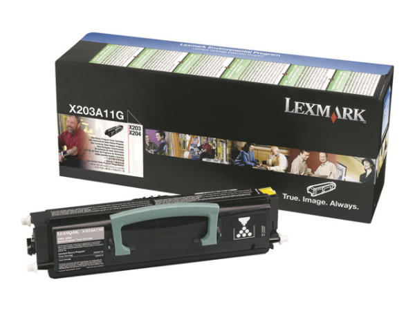Lexmark X203A11G Toner-Kit return program, 2.500 Seiten