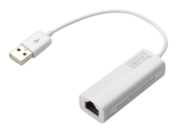 Netzwerkadapter DIGITUS USB -> RJ45 Fast Ethernet St/Bu