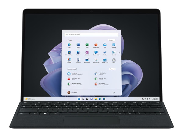 Microsoft MS Surface Pro 9 i5-512- 8-W10P-bk
