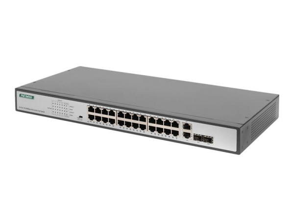 Digitus Fast Ethernet 24P/ Switch/ PoE | 24