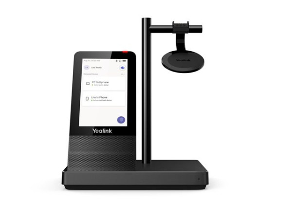 Yealink WH66 Mono Teams (schwarz, DECT, Bluetooth 4.2)