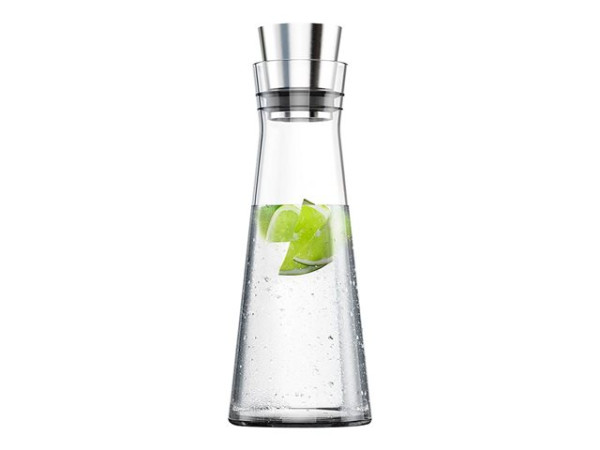 Emsa Flow KÃ¼hlkaraffe aus Glas 515675 sr | 1,0L