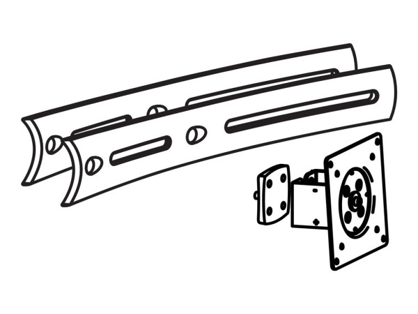 Ergotron Bow Upgrade Kit Serie DS100 für Flachbildschirme