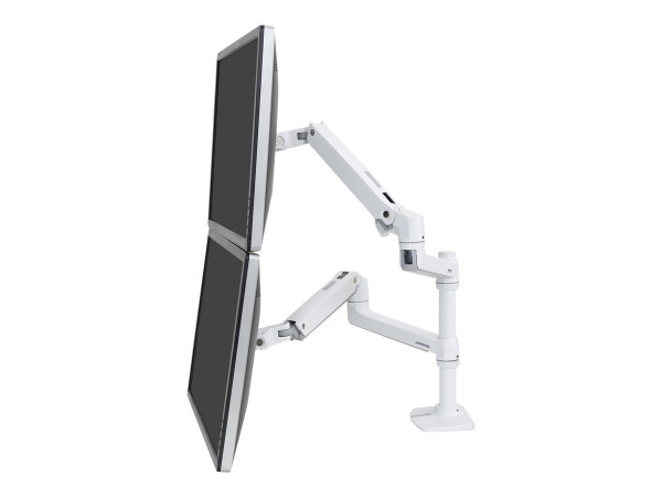 Ergotron LX Dual Side-by-Side Arm wh