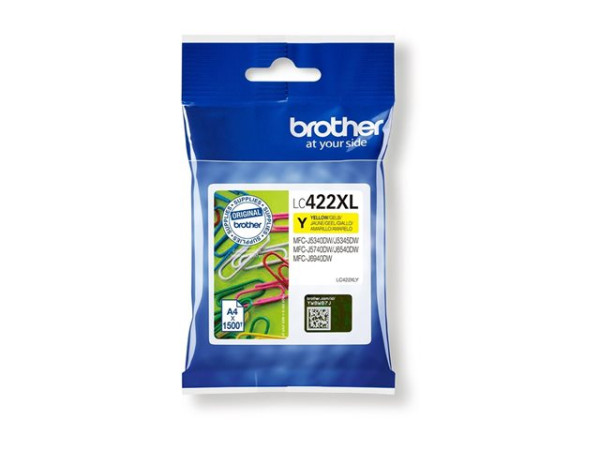 Brother Tinte yellow LC-422XLY