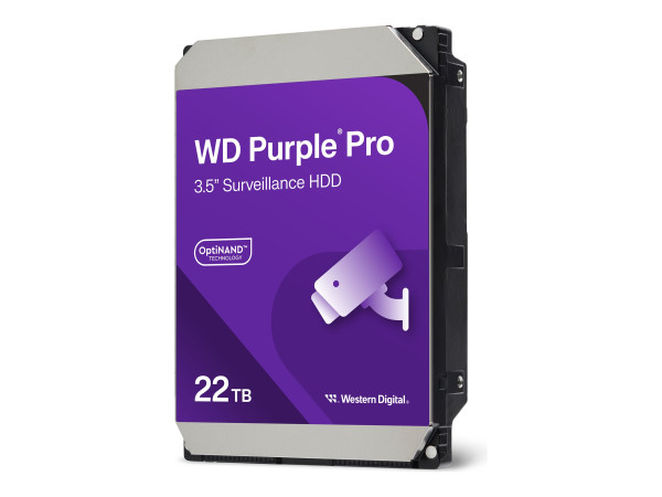 Western Digital 22TB WD221PURP Purple Pro7200 SA3